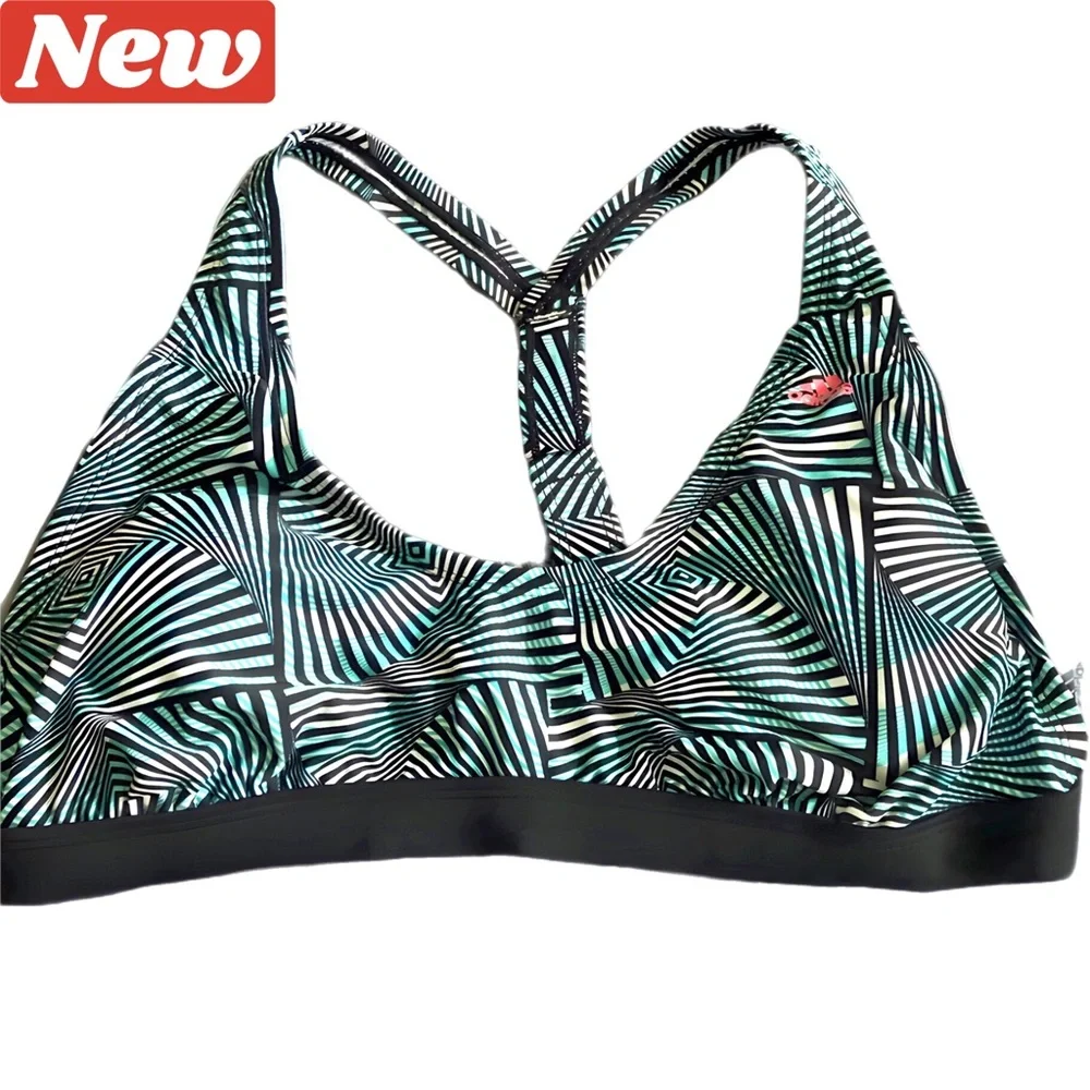 🆕 Adidas Vortex T-back Bikini Top size large